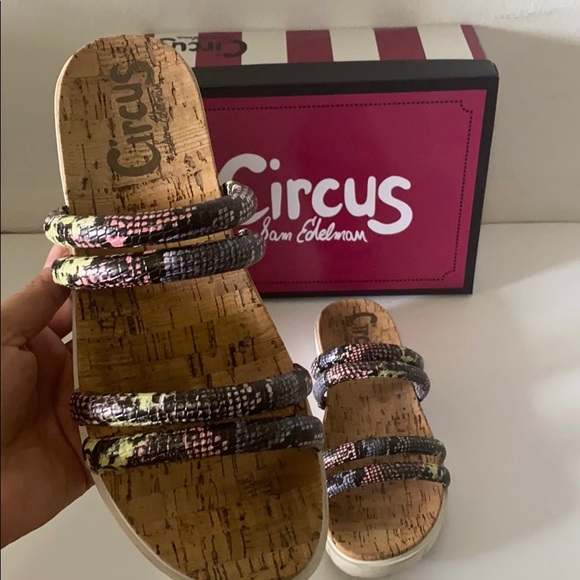 Python print sandals by Circus Sam Edelman - Picture 5 of 8